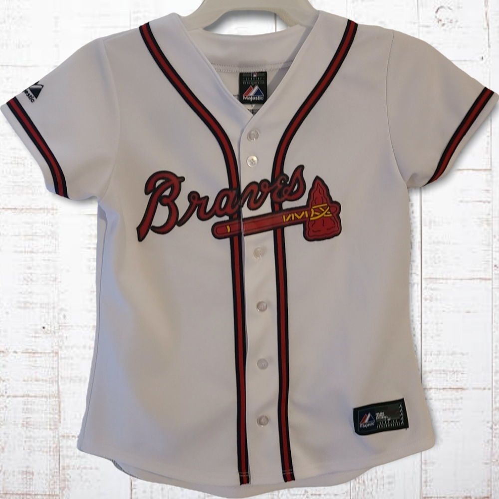 Atlanta Braves Jersey Women's Small by Majestic *NWOT*